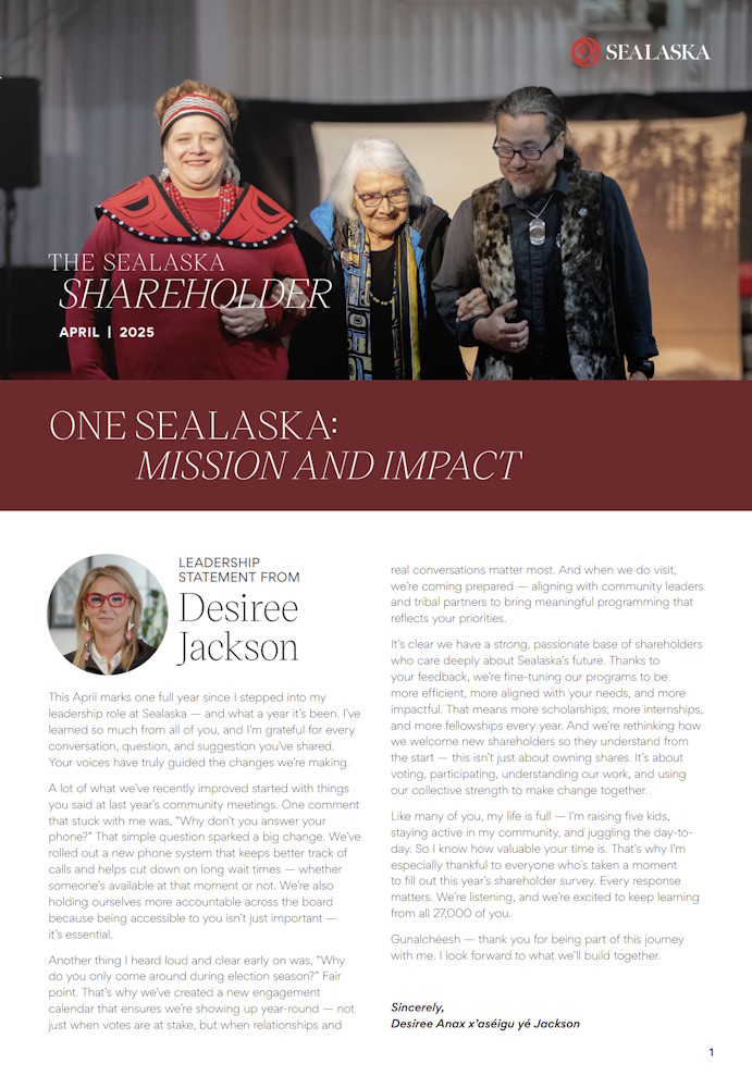 2025 April Shareholder Newsletter